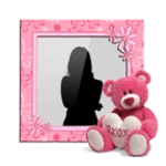 Logo of Cute Pink Photo Frames android Application 